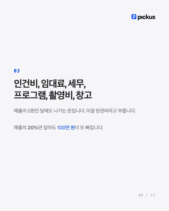 ROAS 500%์ธ๋ฐ ์ ์ ์์ผ๊น 6์ฅ